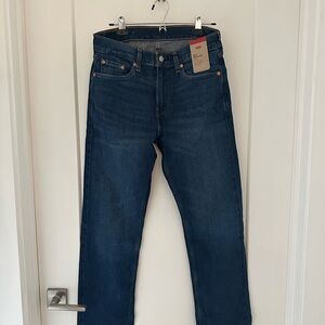 Levi's Men's Dark Blue Straight Jeans